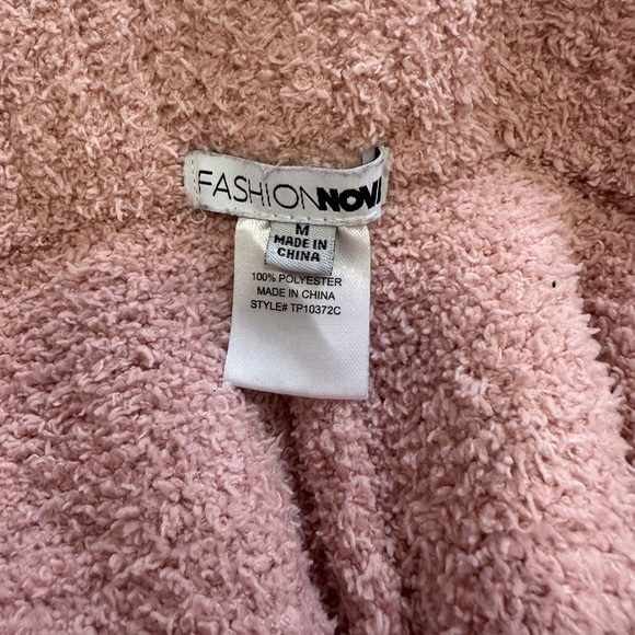 Fashion Nova Living In It 3 Piece Legging Set - Pink - Picture 5 of 5